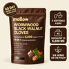 Flush Out Hidden Parasites & Larva in Just 14 Days with Wormwood Black Walnut Cloves