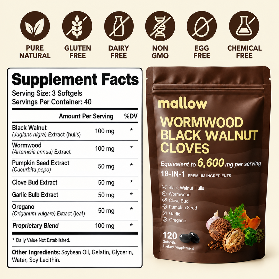 mallow Supplement Facts